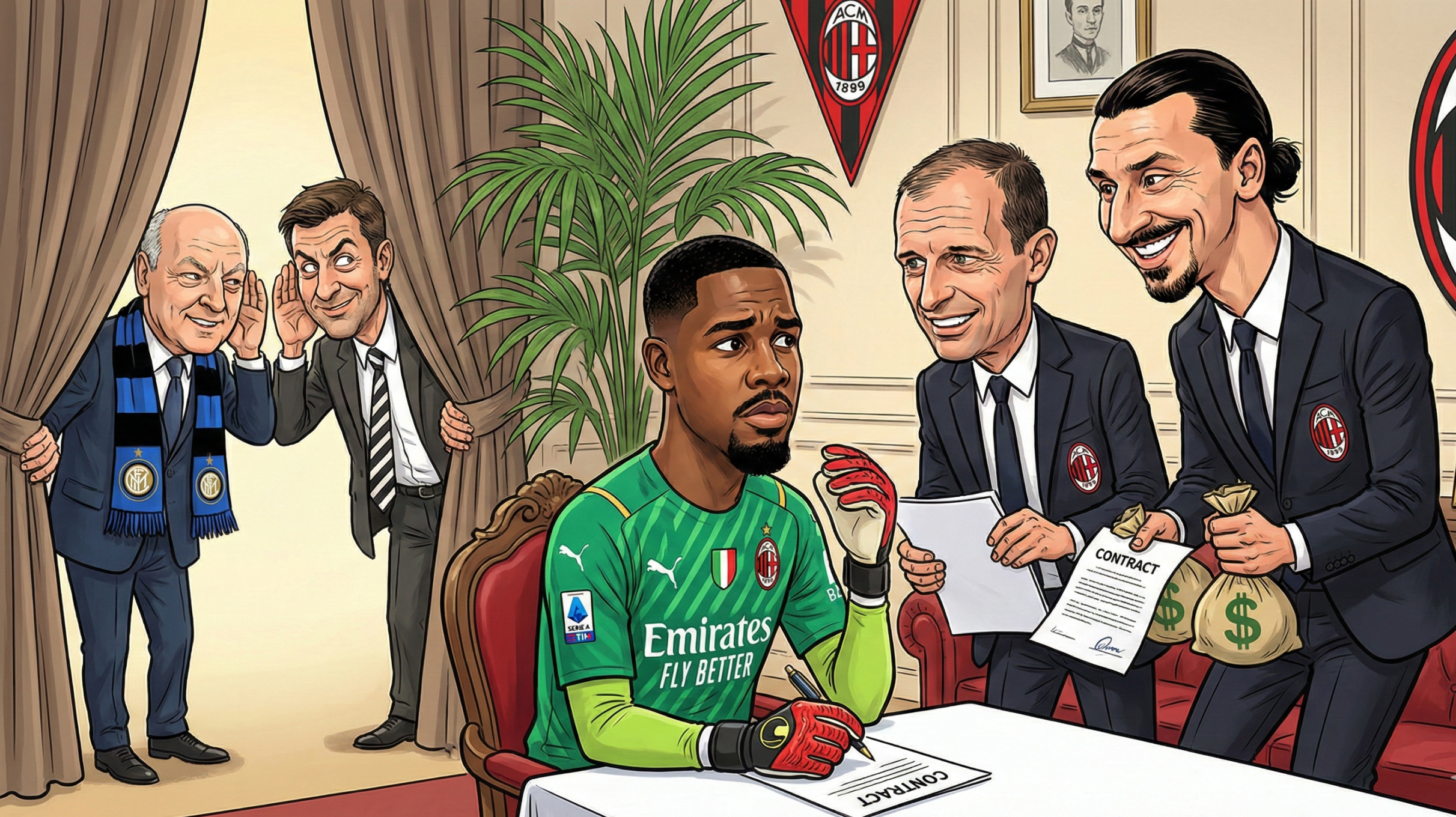 Mike Maignan, Contract