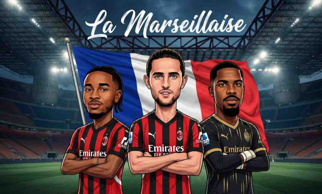 Nkunku, Rabiot, Maignan