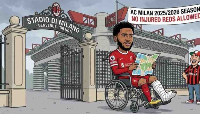Demi Piala Dunia 2026, Joe Gomez Jadi Target Utama Milan untuk Perkuat Pertahanan