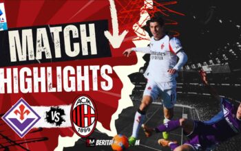 Highlight Pertandingan Fiorentina vs AC Milan [Serie A]