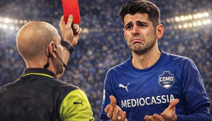 ALVARO MORATA DIUSIR WASIT! Kabar Baik Buat Milan Jelang Duel San Siro?