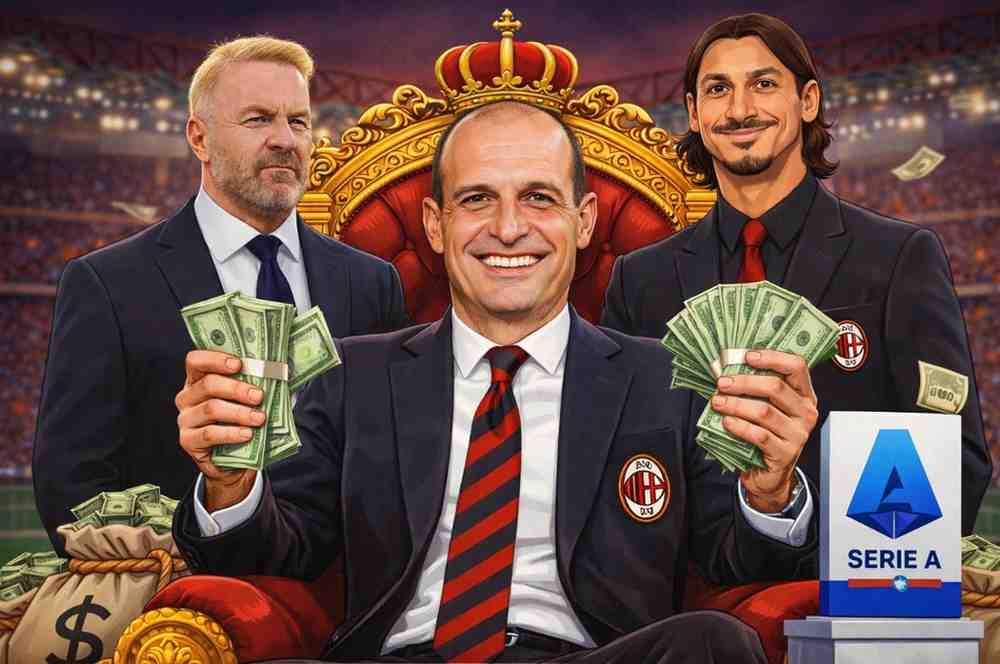 Igli Tare, Massimiliano Allegri, Zlatan Ibrahimovic, Serie A, Manajemen AC Milan