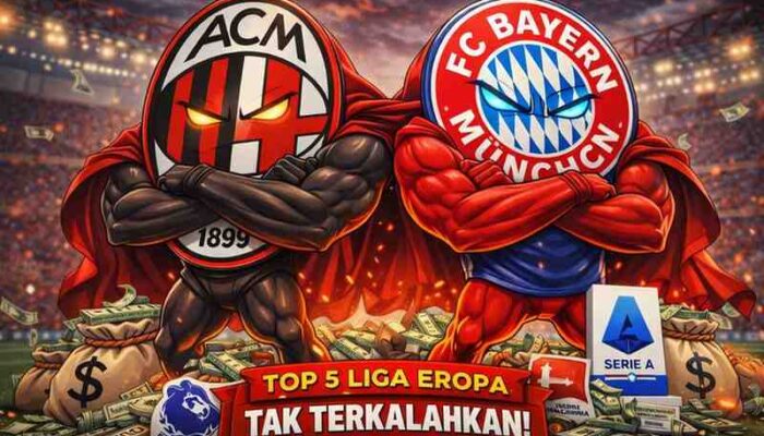 Hanya AC Milan dan Bayern Munchen Klub yang Belum Terkalahkan di 5 Liga Top Eropa!