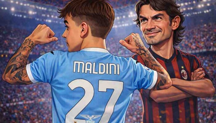 Daniel Maldini Resmi di Lazio: “Saya Terbiasa dengan Beban Nama Keluarga”