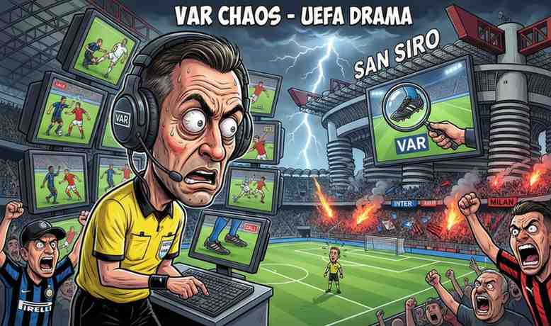 VAR, Wasit, UEFA