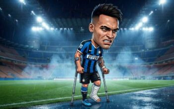 Lautaro Cedera, Resmi Absen Lawan Milan di Derby della Madonnina?