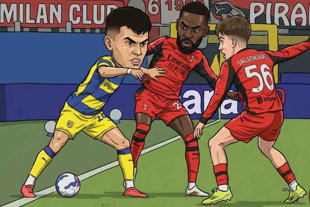 AC Milan vs Parma, Serie A