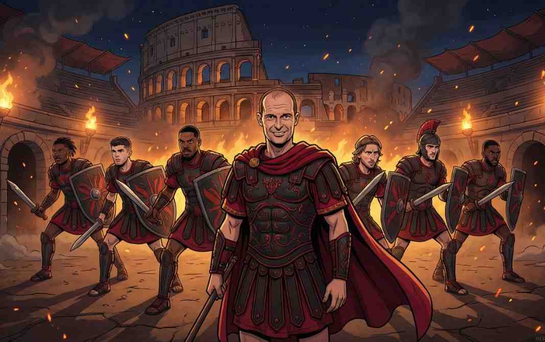 Massimiliano Allegri, Tim AC Milan, Skuad