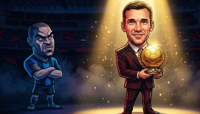 Penyesalan Eks Striker Inter: Adriano Merasa Layak Menangkan Ballon d’Or Milik Sheva