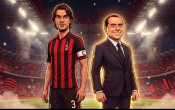 MOMEN MERINDING! Peringati 40 Tahun Era Berlusconi, Maldini Unggah Foto Bersejarah