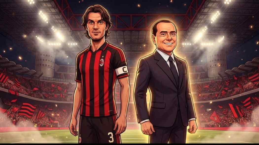 Paolo Maldini, Silvio Berlusconi,