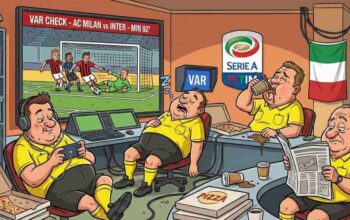 VAR, Wasit, Serie A