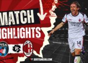 Highlight Pertandingan Pisa vs AC Milan [Serie A]