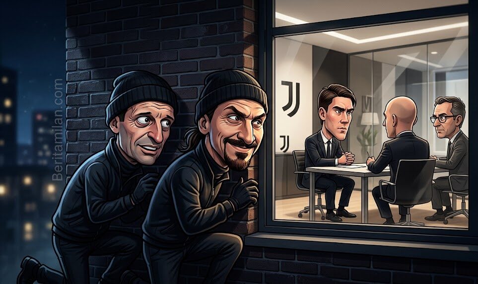 Allegri, Ibrahimovic, Vlahovic