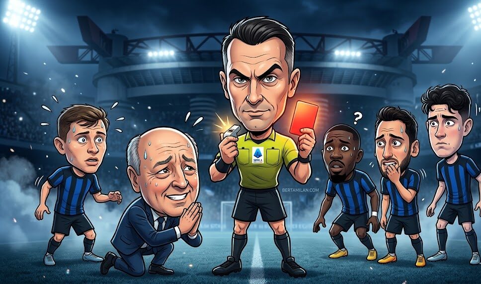 Beppe Marotta, Inter, Wasit