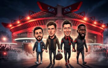 Bernardo Silva, Robert Lewandowski, Leon Goretzka, and Antonio Rüdiger