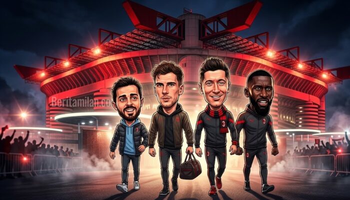 Antara Mimpi dan Realita: Inilah 4 Bintang Bebas Transfer yang Bisa Mengubah Wajah AC Milan