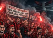 Curva Sud Serukan Boikot Stadion Manajemen Finansial AC Milan Cekik Suporter