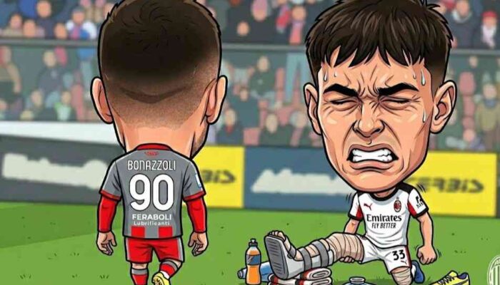 TUMBAL KEMENANGAN! Davide Bartesaghi Cedera Otot Paha Jelang Laga Derby della Madonnina