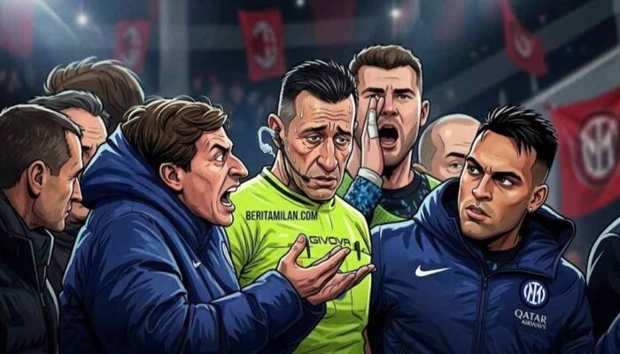 Analisis La Gazzetta dello Sport: Keputusan Wasit Daniele Doveri di Laga Derbi Sudah Tepat