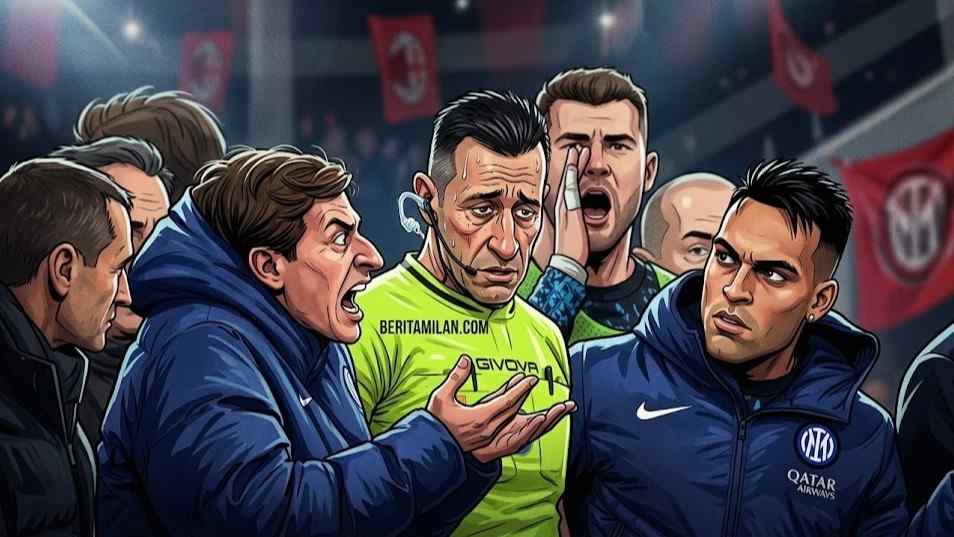 Derby Milan, Inter, Wasit