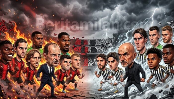 Prediksi Taktik Milan vs Juventus: Massimo Bonanni Sebut Skuad Allegri Akan Andalkan Serangan Balik