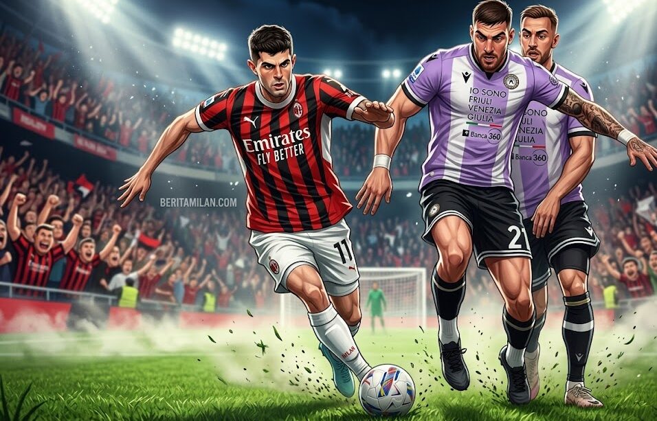 AC Milan vs Udinese, Pulisic