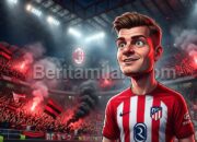 Tergiur Posisi Starter, Striker Jangkung Atletico Madrid Buka Peluang ke Milan