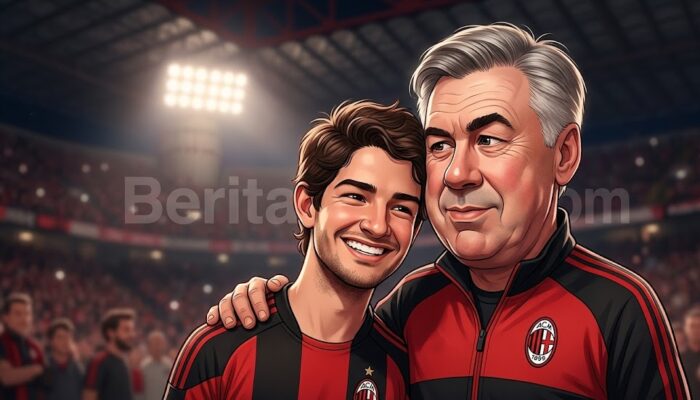 Kisah Manis Alexandre Pato: “Carlo Ancelotti Seperti Sosok Ayah Bagi Saya”