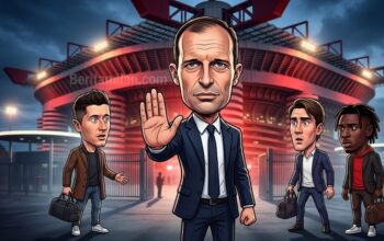 Allegri, Lewandowski, Vlahovic, dan Kean