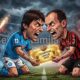 Laga Napoli vs AC Milan Bukan untuk Scudetto, Melainkan Tiket Liga Champions!
