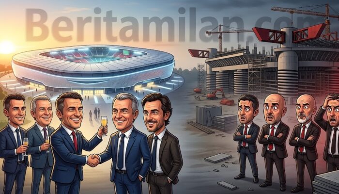 Sentilan untuk AC Milan? Cagliari Resmi Serahkan Rencana Ekonomi Stadion Baru