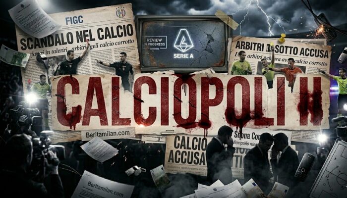 Geger Skandal Wasit Serie A: Penunjuk Wasit Mundur, Ancaman Calciopoli Jilid Dua Semakin Nyata!