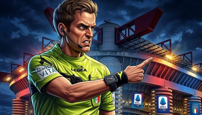 Daftar Wasit Serie A Pekan ke-33: Daniele Chiffi Pimpin Laga Krusial Hellas Verona vs AC Milan