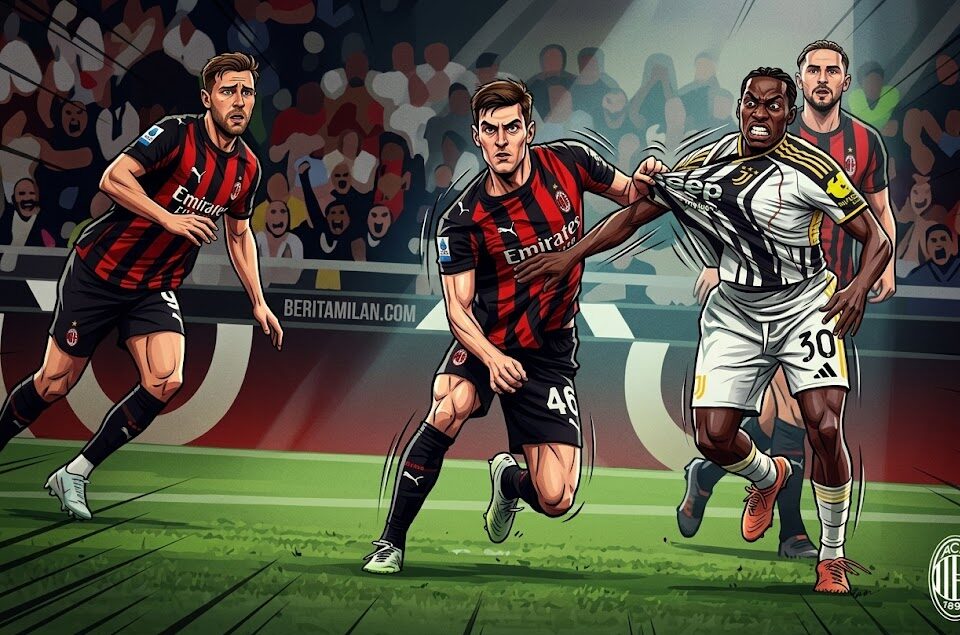 Buat gambar ini saja jadi kartun karikatur HD, sinematik dramatis, jangan gabungkan dengan gambar sebelumnya! tambahkan watermark transparan di tengah sebelah kiri "BERITAMILAN.COM"