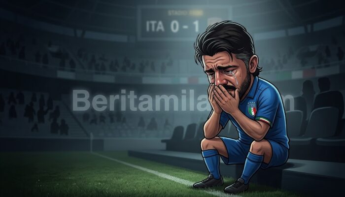 Gennaro Gattuso Resmi Mundur: “Dengan Hati Terluka, Sebuah Kehormatan Latih Timnas Italia”