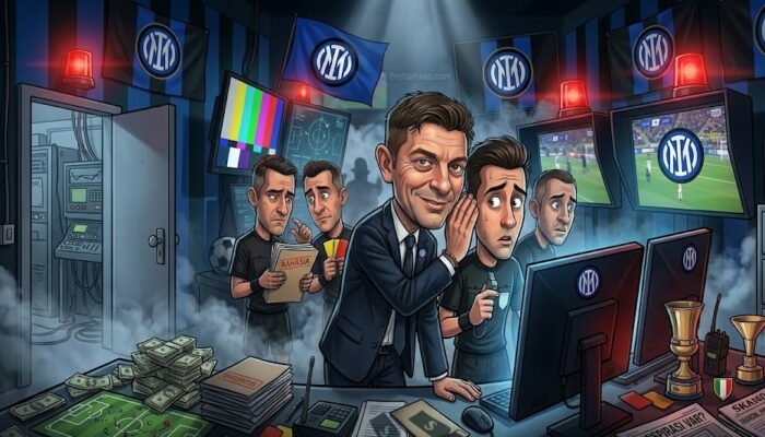 Geger Dokumen Investigasi: Gianluca Rocchi Diduga Atur Wasit untuk Untungkan Skuad Nerazzurri