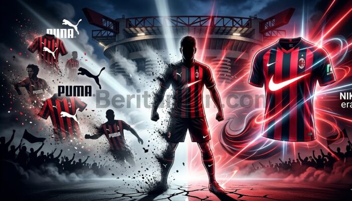 Adidas dan Nike Bersiap Tikung Kesepakatan Baru AC Milan dengan Puma