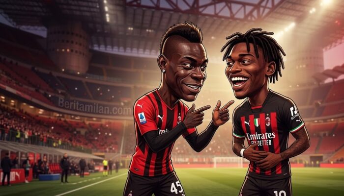 Mantan Staf AC Milan Emilio De Leo Berharap Rafael Leao Tidak Berakhir Seperti Mario Balotelli