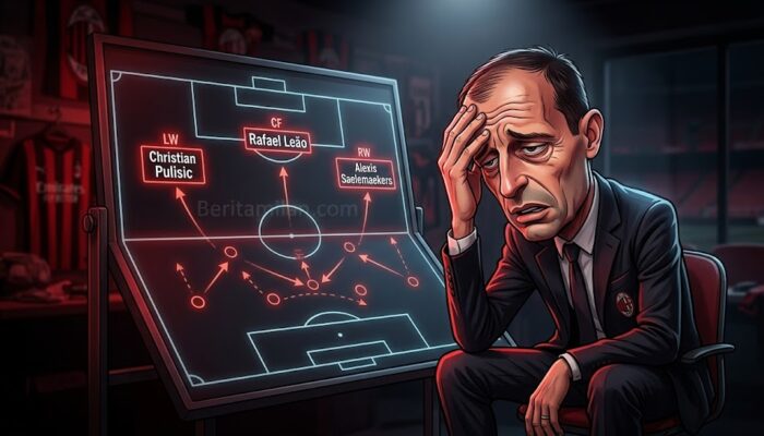 Kritik Stefano Agresti: Eksperimen 4-3-3 Massimiliano Allegri Justru Menghancurkan Pertahanan AC Milan