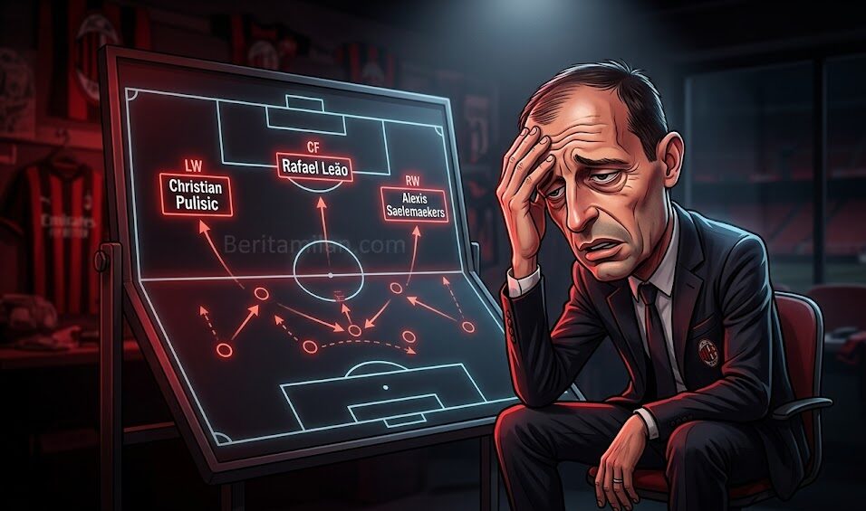 Massimiliano Allegri, Formasi AC Milan 4-3-3