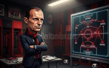 Massimiliano Allegri, Formasi, Taktik AC Milan