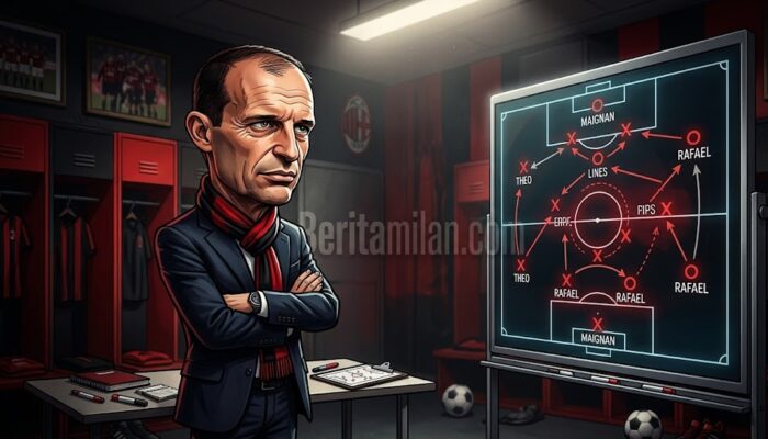 Analisis La Gazzetta dello Sport: Mungkinkah AC Milan Tinggalkan 3-5-2 Demi Tridente 4-3-3?
