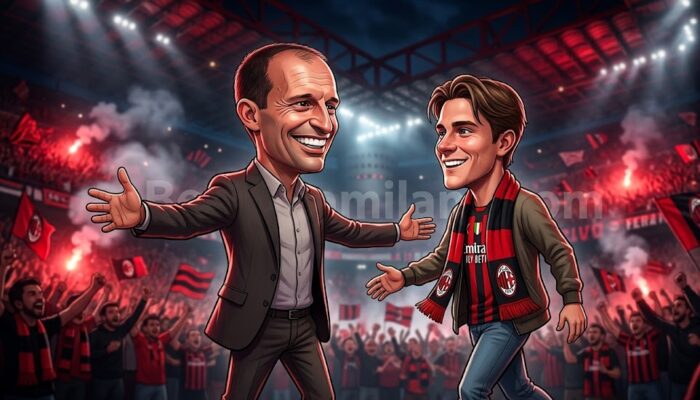 Kedatangan Fagioli ke AC Milan Tergantung Nasib Massimiliano Allegri