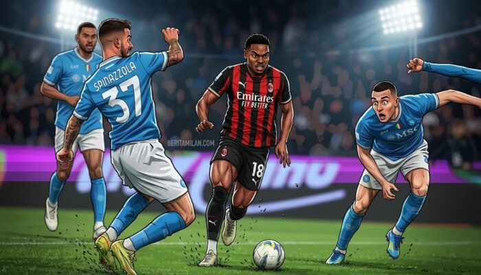 Editorial Tajam: Lini Serang AC Milan Bikin Menangis, Bermain Tanpa Keberanian Melawan Napoli!