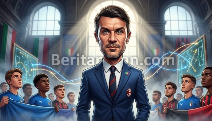Kabar Mengejutkan! Menteri Olahraga Italia Ingin Paolo Maldini Pimpin FIGC