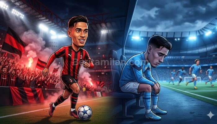 Statistik Kelam Tijjani Reijnders: Dari Bintang Utama AC Milan Menjadi Penghangat Bangku Cadangan Manchester City