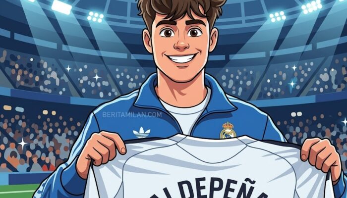 Tantang Arsenal dan Newcastle, AC Milan Serius Kejar Dua Mutiara Muda Real Madrid!