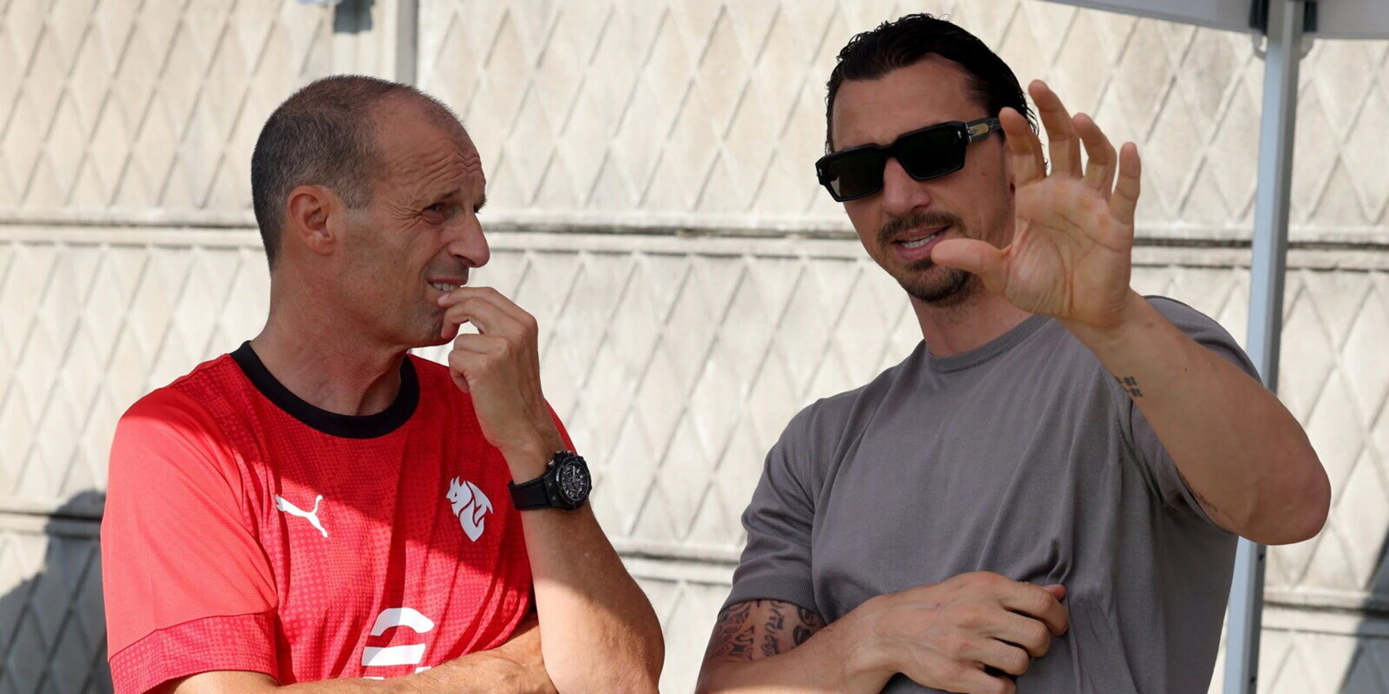 Zlatan Ibrahimovic, Massimiliano Allegri,
