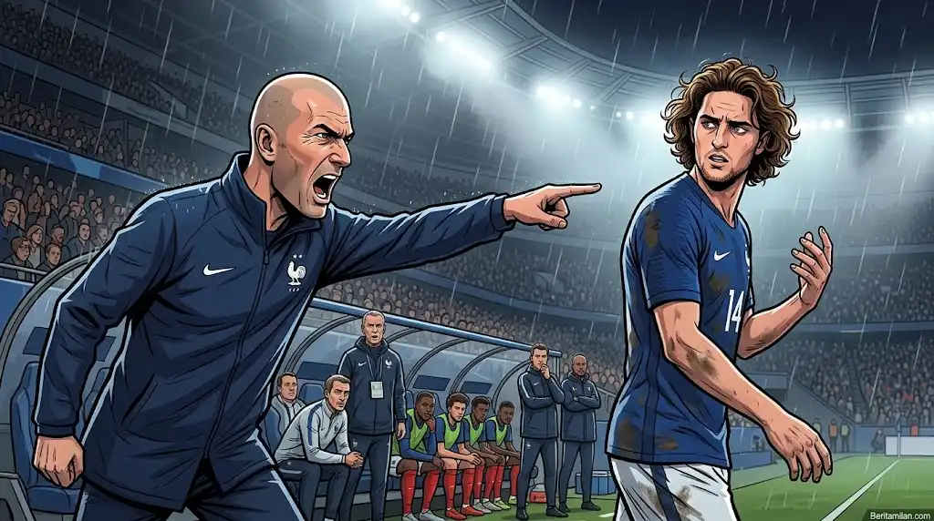 Zinedine Zidane, Adrien Rabiot